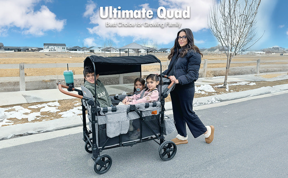 Versatile, Safe & Stylish Stroller Wagon | ZTDM